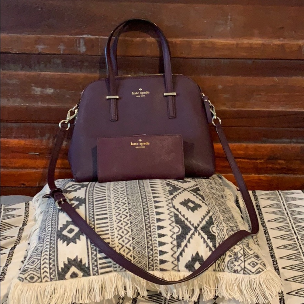 Kate Spade crossbody bag and wallet